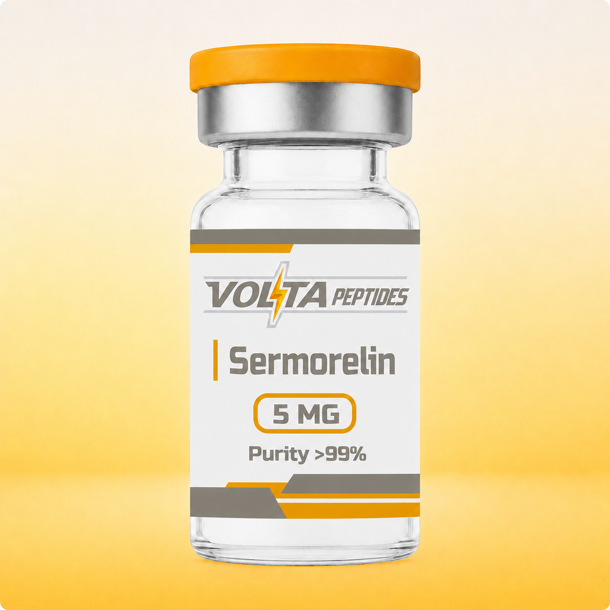 Sermorelin 5mg — Volta Peptides research-grade peptide