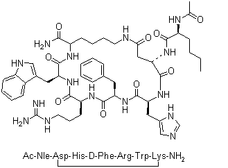 Melanotan II Structure