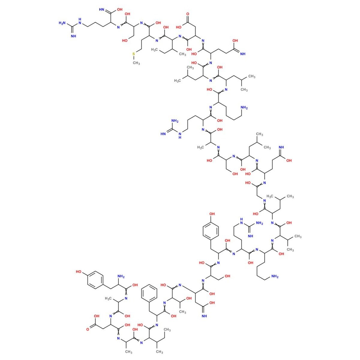 Sermorelin molecular structure